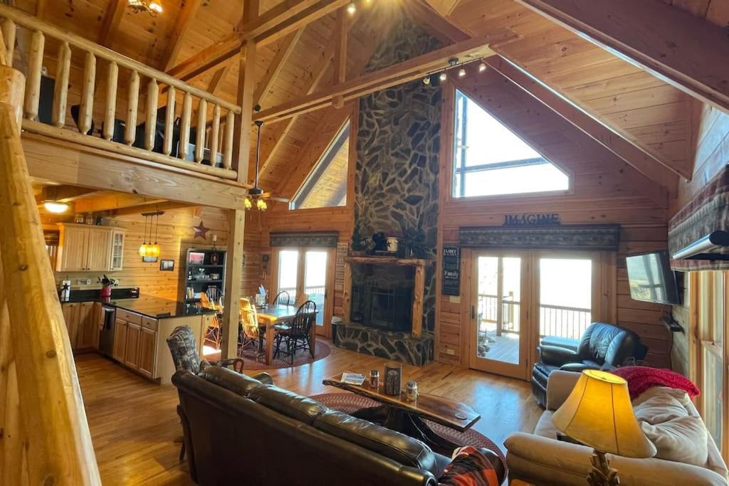 Blue Ridge Parkway Panoramic Paradise-60 Mile View Fancy Gap Exterior foto